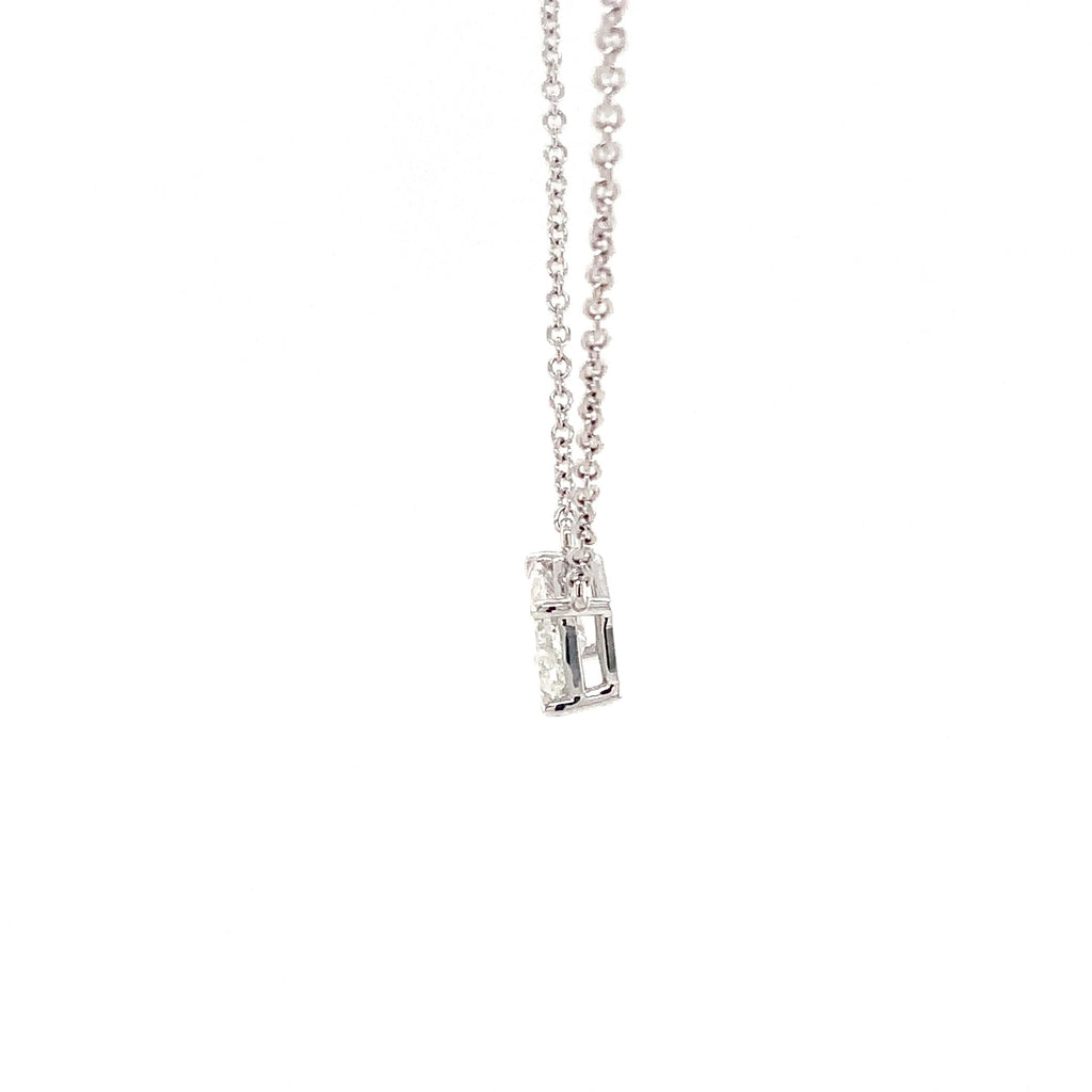 Christopher Designs Lab Grown  L'Amour Emerald Crisscut® Diamond Solitaire - Image 12 of 12
