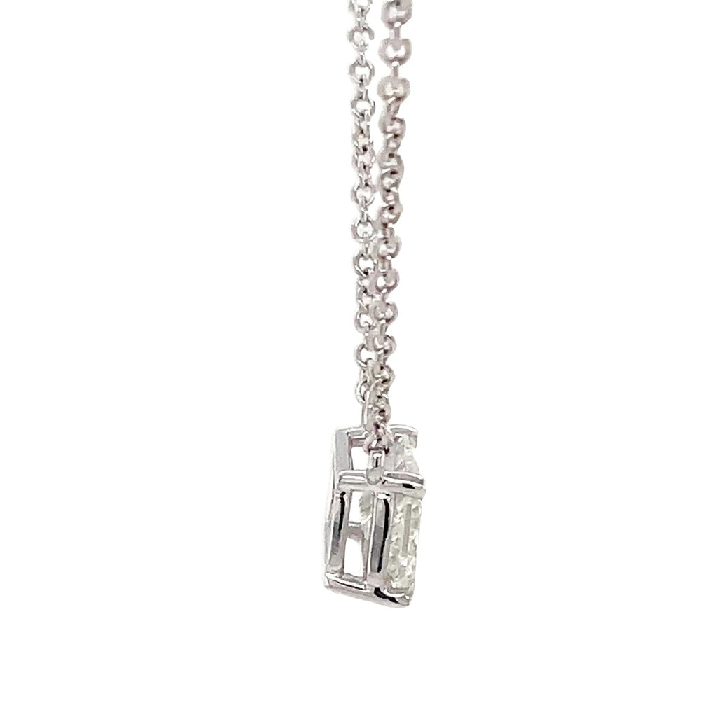 Christopher Designs Lab Grown  L'Amour Emerald Crisscut® Diamond Solitaire - Image 6 of 12