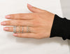 christopher designs stackable diamond band 17 diamonds 0.25ctw 18k rose gold