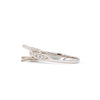 platinum semi mounting 8 round brilliant diamonds equals to .12ctw holds up to 6.5mm to 7mm stone