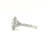 Christopher Designs L' Amour Crisscut Oval 1.07ct Diamond Ring GIA Certified | Blacy's Fine Jewelers