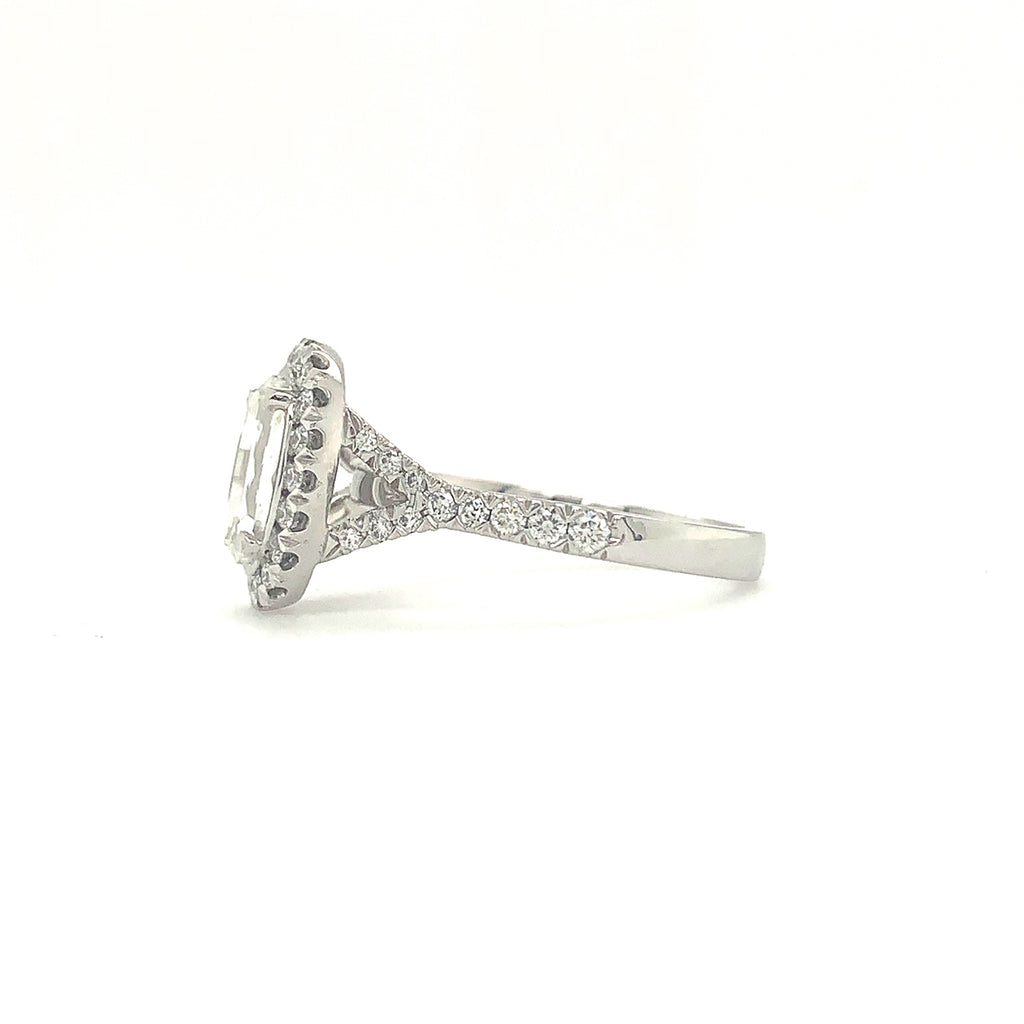 Christopher Designs L' Amour Crisscut Oval 1.07ct Diamond Ring GIA Certified | Blacy's Fine Jewelers