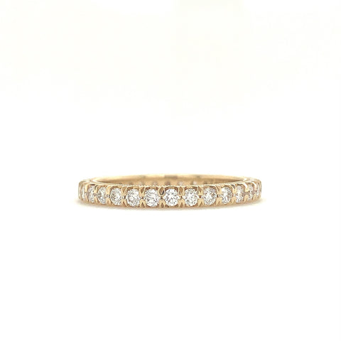 Christopher Designs Diamond Eternity Band 14K Yellow Gold Round Brilliant Diamonds 0.78 ctw | Blacy's Fine Jewelers