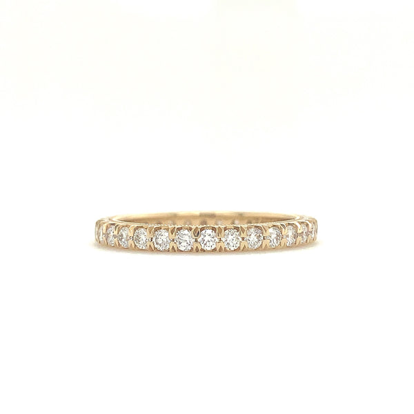 Christopher Designs Diamond Eternity Band 14K Yellow Gold Round Brilliant Diamonds 0.78 ctw | Blacy's Fine Jewelers
