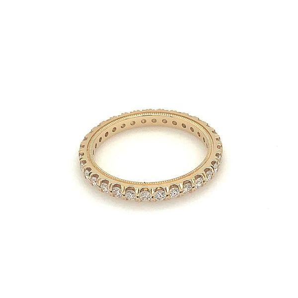 Christopher Designs Diamond Eternity Band 14K Yellow Gold Round Brilliant Diamonds 0.78 ctw | Blacy's Fine Jewelers