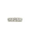 zydo italy eternity stretch diamond 1.71ctw band 18k white gold