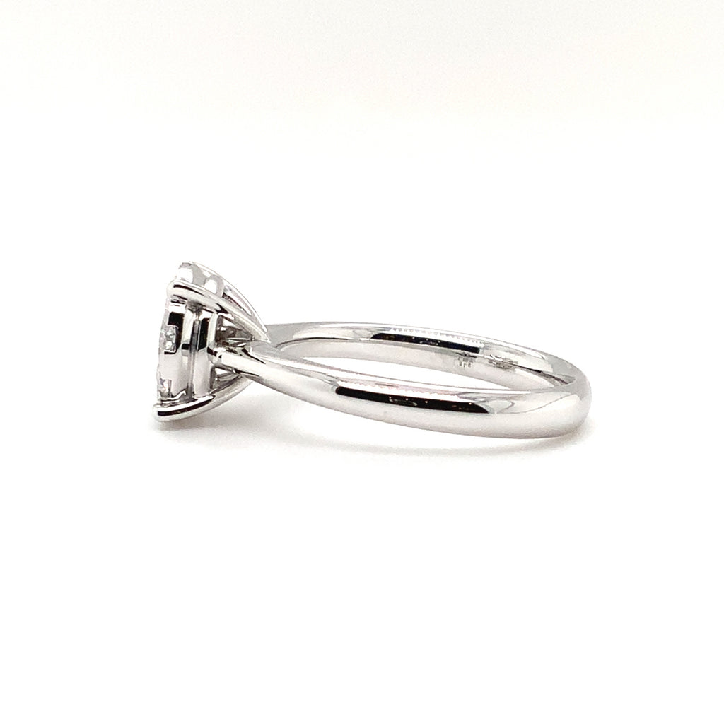 Memoire Bouquets Collection Engagement Diamond Ring 0.87 ctw  Looks Like a 3 Carat - Image 4 of 7