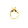 simon g invisible set baguette and princess cut diamond semi mounting ring 18 kt 1.80 ctw