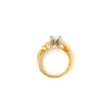 jewels by star baguette diamond semi mounting 18 kt yellow gold