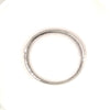 fine burmese princess cut ruby and diamond bangle bracelet in 18 kt white gold.