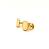 dolan & bullock 18k yellow gold tuxedo button stud set