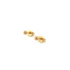 one pair of 3mm ball stud earrings14kt yellow gold with bright finish, friction backs included