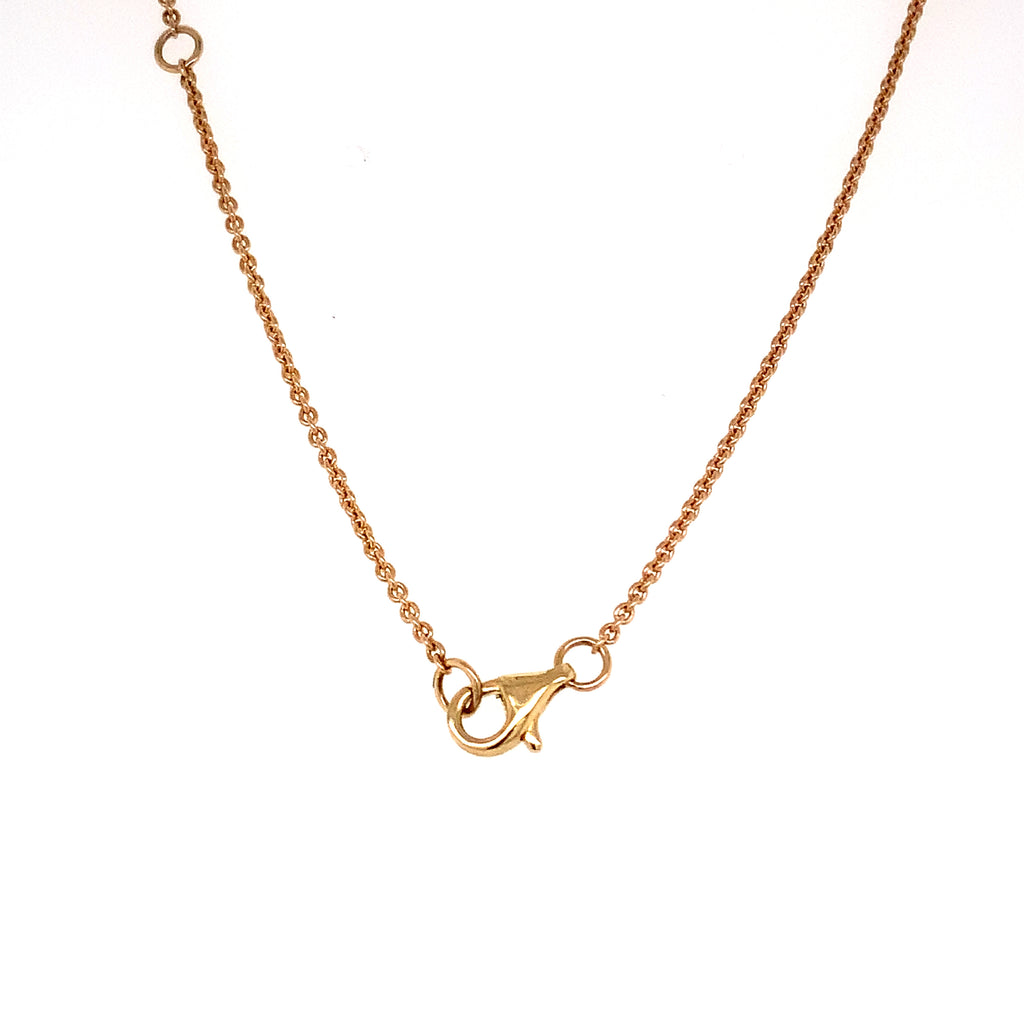 trillion cut peridot and diamond fancy pendant 14k yellow gold