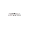 classic diamond band 14k white gold