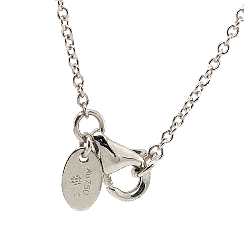Memoire Collection Diamond 1.98 cts Station Necklace Set in 18K White Gold - Image 6 of 6
