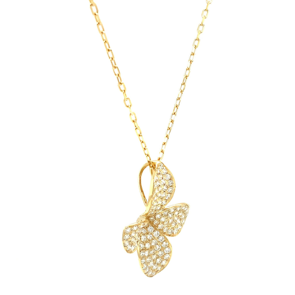 Afarin Collection Pavé Medium Garden Diamond Pendant set in 18 kt Yellow Gold - Image 7 of 7