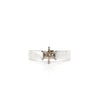 camelot bridal platinum cathedral setting solitaire semi mounting holds 6 - 7 mm round