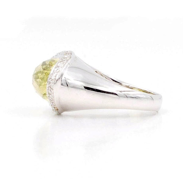 Light Green Quartz Ring | Blacy's Fine Jewelers