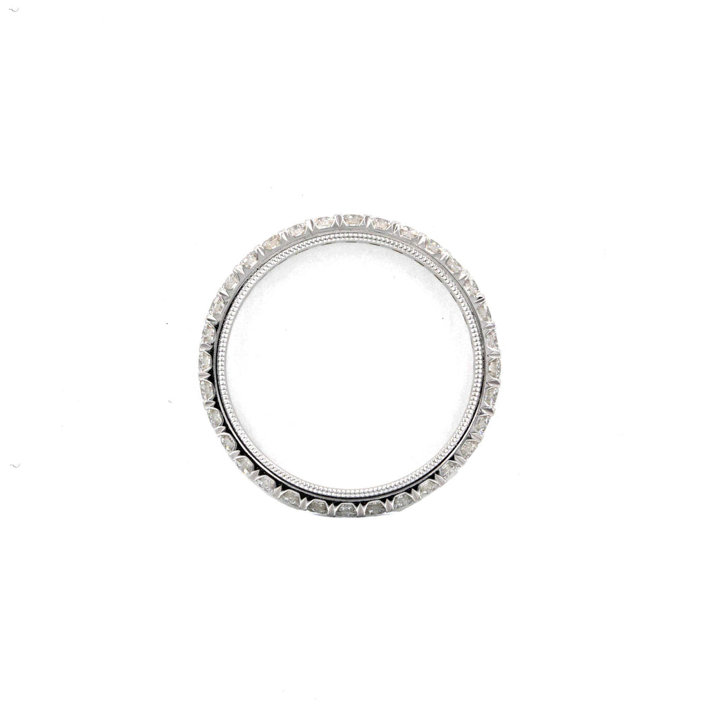 Christopher Designs White Gold Diamond Eternity 0.75ctw on 18K White Gold | Blacy's Fine Jewelers
