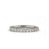 christopher designs crisscut® stackable diamond band 12 round brilliant diamonds 0.50 ctw 14k white gold