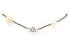 australian south sea multi color pearls labradorite faceted beads 32 inch necklace.