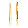 big hoop earrings in 14kt yellow gold