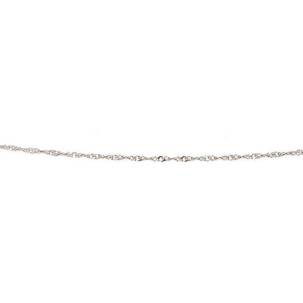 oval south sea cultured pearl and diamond pendant 0.12 cts t.w. 14 kt white gold pendant and chain