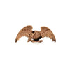 antique bald eagle  lapel - pin- brooch in 14 karat rose gold