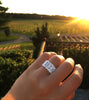 christopher designs l'amour crisscut® 3 diamond band 1.73 ctw 18 kt white gold