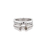 dioro euro diamond semi mounting wedding set 1.5 ctw 14k white gold