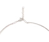 a link collection flexible diamond choker necklace 18 kt white gold. 16 "  2.52 cts t.w.