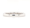 filigree milgrain beaded stackable diamond band 14k white gold 0.25