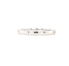 filigree milgrain beaded stackable diamond band 14k white gold 0.25