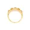 heart motif stackable diamond band in 14 karat yellow gold  0.15 cts tw