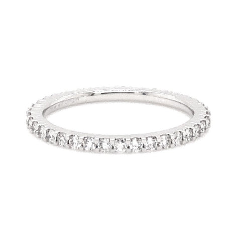 Memoire Petite Prong Collection Eternity Diamond 0.50 ct. Band in Platinum - Image 1 of 4