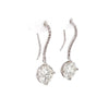 brilliant cut star 129 diamond drop earrings 5.34 cts tw 18 kt white gold
