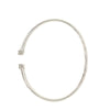 A Link Diamond Flexible Cuff Brilliant Cut Diamonds 0.48 ctw 18K White Gold - Image 3 of 6
