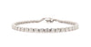 platinum bezel set round 2 carat t.w. brilliant cut diamond tennis bracelet