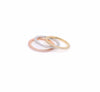 18K Yellow Gold Stackable Eternity Band 49 Diamonds Equals .29 ctw | Blacy's Vault