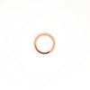 18K Rose Gold Stackable Eternity Band 49 Diamonds Equals .29 ctw | Blacy's Vault
