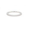 18K Yellow Gold Memoire Stackable Eternity Band 49 Diamonds Equals .29 ctw | Blacy's Vault