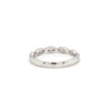 triple diamond marquis stackable band 15 round brilliant cut diamonds 14k white gold