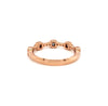 christopher designs stackable diamond band 17 diamonds 0.25ctw 18k rose gold