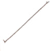 platinum bezel set round 2 carat t.w. brilliant cut diamond tennis bracelet