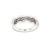 twisted band white halo and yellow diamonds inside 14k white gold