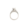 camelot bridal platinum cathedral setting solitaire semi mounting holds 6 - 7 mm round