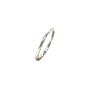 classic stackable wedding band 18k white gold 1.5mm