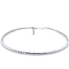 A Link Diamond 3.50 cts. Straight Line Choker Necklace Set in 18Kt White Gold - Image 3 of 3