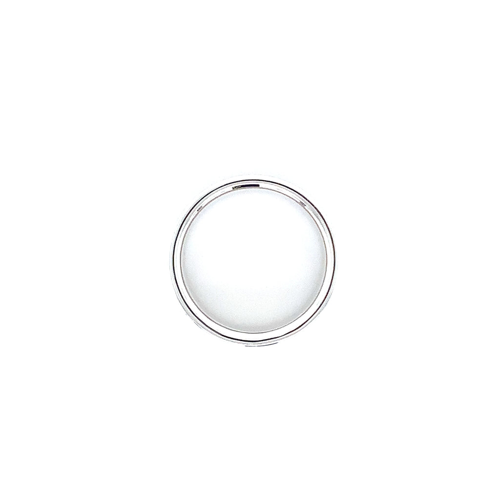 Memoire Collection Pavé Silk Half Round Diamond Band 2.27ctw Set in Platinum - Image 4 of 7