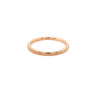 petite rope stackable wedding band 18k rose gold 1.5mm wide